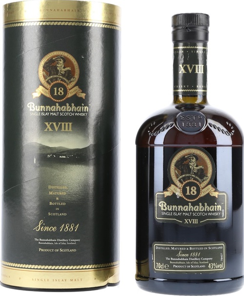 Bunnahabhain XVIII 43% 700ml