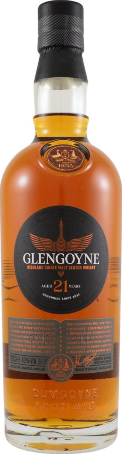 Glengoyne 21yo Unhurried Since 1833 1st Fill European Oak Sherry 43% 700ml