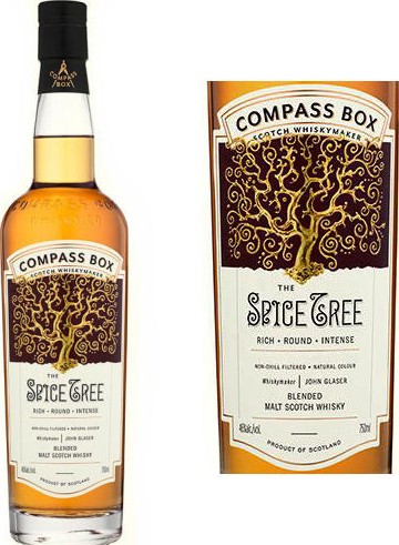 Spice Tree The Signature Range CB Blended Malt Scotch Whisky American Oak French Oak 46% 750ml