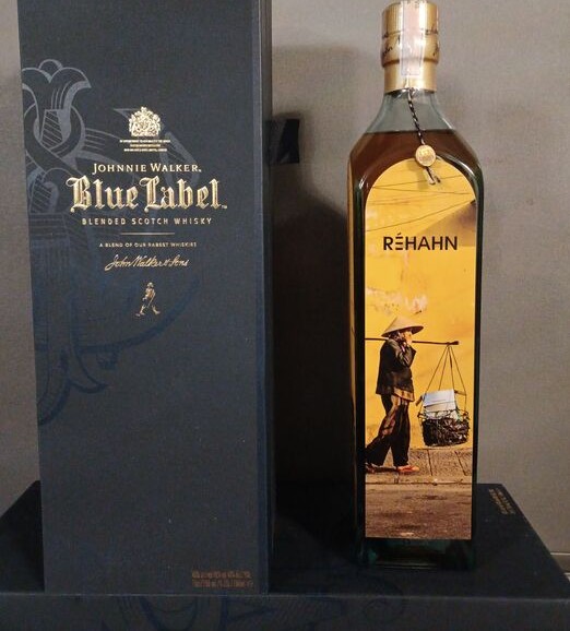 Johnnie Walker Blue Label Rehahn Blue Windows from Vietnam 40% 750ml