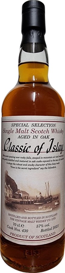 Classic of Islay Vintage 2023 JW Whisky Doris 20th Anniversary 57% 700ml