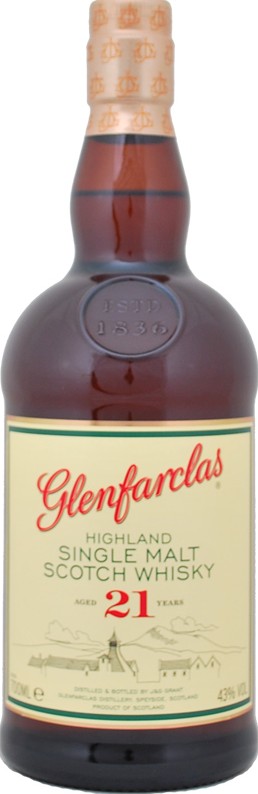 Glenfarclas 21yo New Label Sherry 43% 700ml