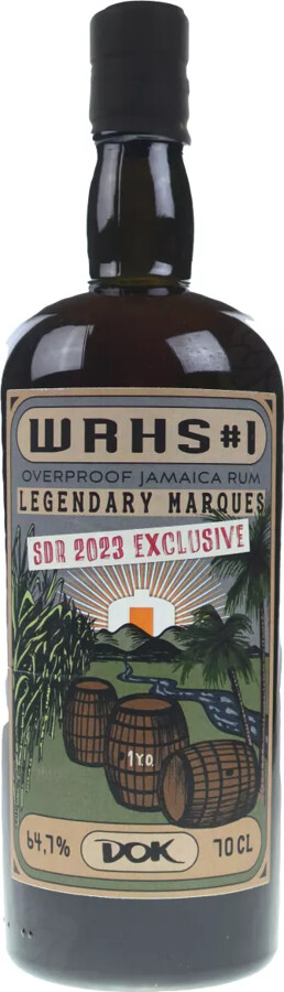 Warehouse #1 Overproof Legendary Marques DOK SDR 2023 Exclusive 1yo 64.7% 700ml