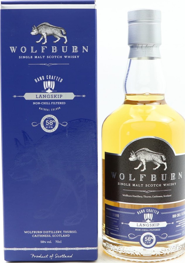 Wolfburn Langskip 1st Fill Bourbon 58% 700ml