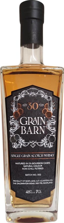 Grain Barn 30yo Cl Ex-Bourbon 48% 700ml