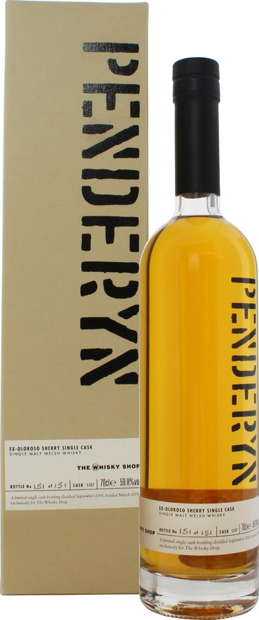 Penderyn Ex-Oloroso Sherry Cask The Whisky Shop 59.8% 700ml