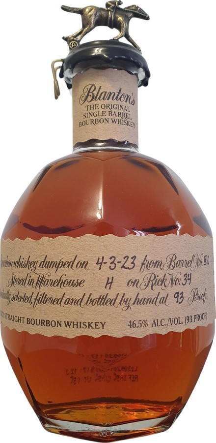 Blanton's The Original Single Barrel Bourbon Whisky LMDW 46.5% 700ml