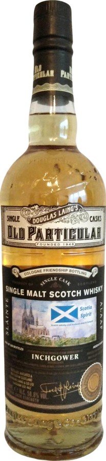 Inchgower 2015 DL Old Particular Refill Barrel Scotia Spirit 58.8% 700ml