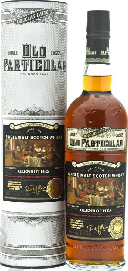 Glenrothes 2006 DL Old Particular The Dutch Dram Masters Sherry butt 61.1% 700ml