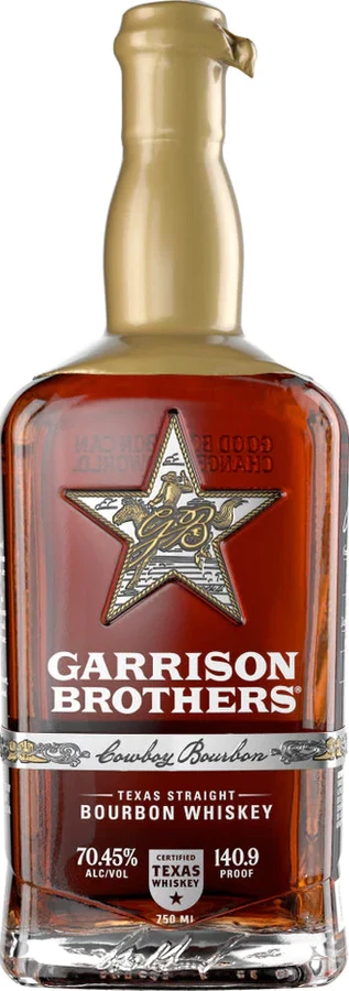 Garrison Brothers Cowboy Bourbon 9th Release New Oak Barrel 70.45% 750ml