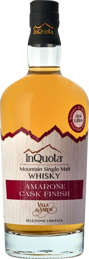 inQuota Mountain Single Malt Whisky 1st Edition Amarone Finish 44.5% 700ml
