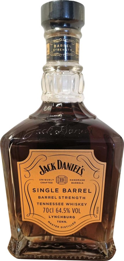 Jack Daniel's Single Barrel Barrel Strength Toasted and Charred American Oak Barrel 64.5% 700ml