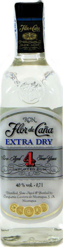 Flor de Cana Extra Dry White 4yo 40% 700ml