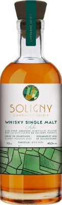 Soligny Single Malt Aube 49.5% 700ml