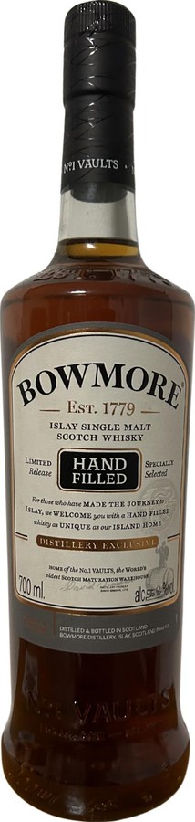 Bowmore 2007 Hand-filled at the distillery Port finish 55.8% 700ml