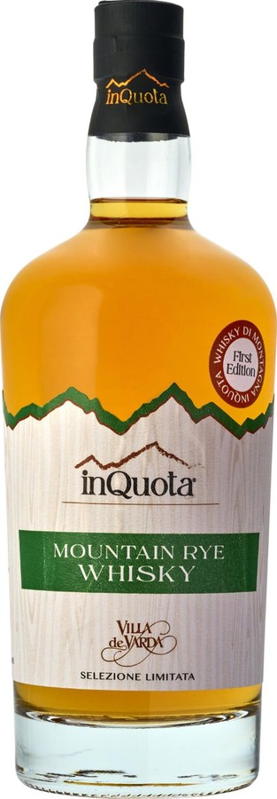inQuota Mountain Rye Whisky 1st Edition 43.5% 700ml