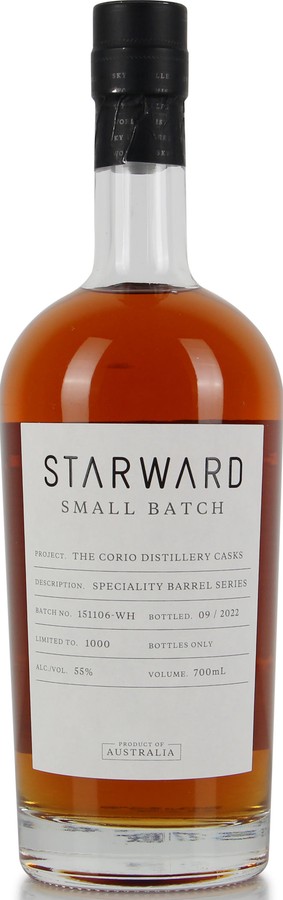 Starward Small Batch Speciality Barrel Series Corio Distillery Barrel 55% 700ml
