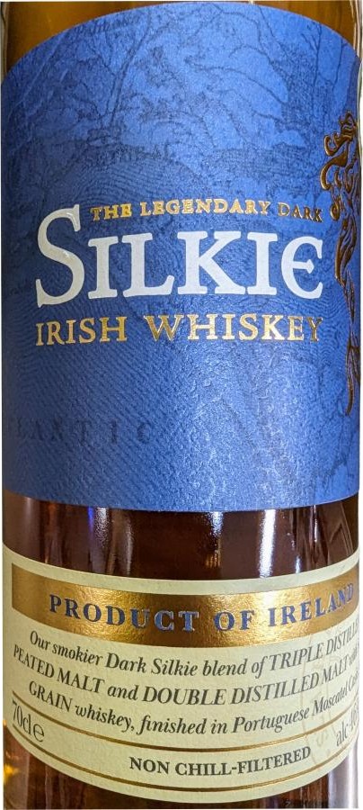 Silkie The Legendary Dark SLD Irish Whisky Moscatel Finish 46% 700ml