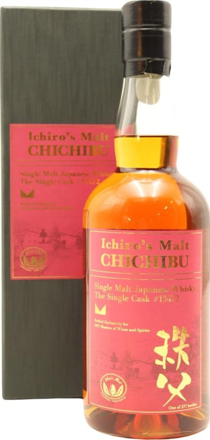 Chichibu 2014 Ichiro's Malt Red Wine Finish DFS 62.2% 700ml