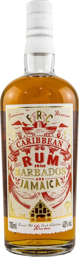 Flensburg Rum Company Barbados & Jamaica Caribbean 5yo 40% 700ml