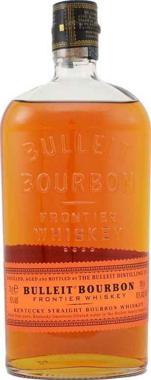 Bulleit Bourbon Frontier Whisky Charred American Oak Barrels 45% 700ml