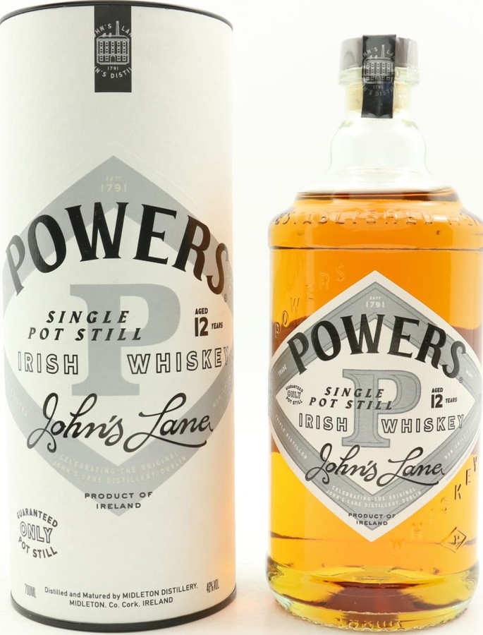Powers 12yo John's Lane American Bourbon Casks Oloroso Sherry Butts 46% 700ml