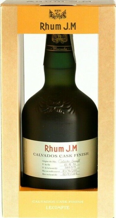 Rhum J.M 2005 Calvados Cask Finish 9yo 40.8% 500ml