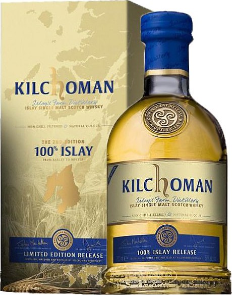 Kilchoman 100% Islay The 2nd Edition 1st Fill Bourbon Casks 50% 700ml