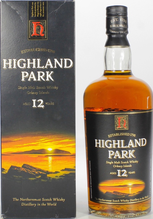 Highland Park 12yo Old Label 43% 1000ml