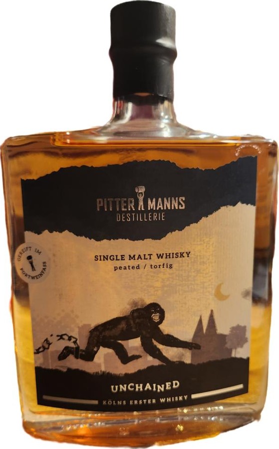 Unchained Single Malt Whisky peated 2020 Portwein 48% 500ml
