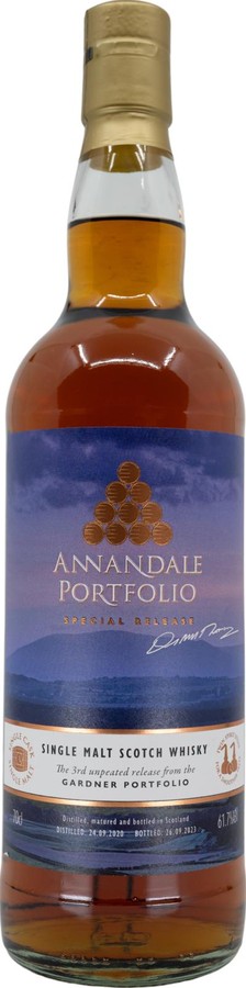 Annandale 2020 Special Release ex-Oloroso Sherry Hogshead 61.7% 700ml