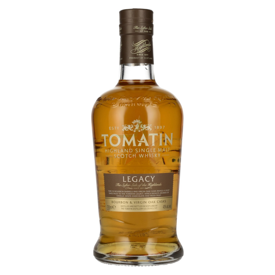 Tomatin Legacy Bourbon and Virgin Oak 43% 700ml