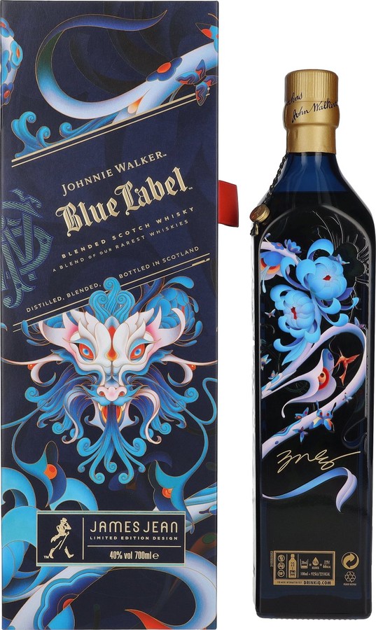 Johnnie Walker Blue Label James Jean Limited Edition Design 40% 700ml