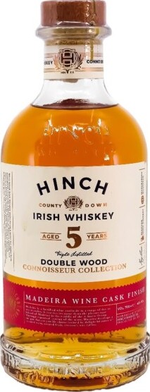 Hinch 5yo Double Wood The Connoisseur Collection Bourbon + Madeira wine finish 46% 700ml