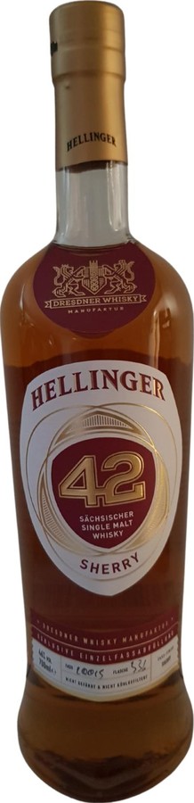 Hellinger 42 Sherry Sherry 46% 700ml