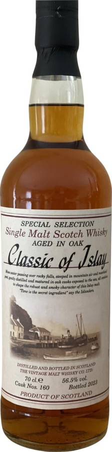 Classic of Islay Vintage 2023 JW 56.5% 700ml