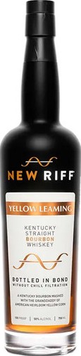 New Riff Yellow Leaming Bottled in Bond 50% 750ml