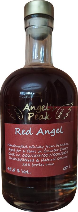 Angel's Peak 6yo Red Angel Quarter Casks 45.5% 700ml