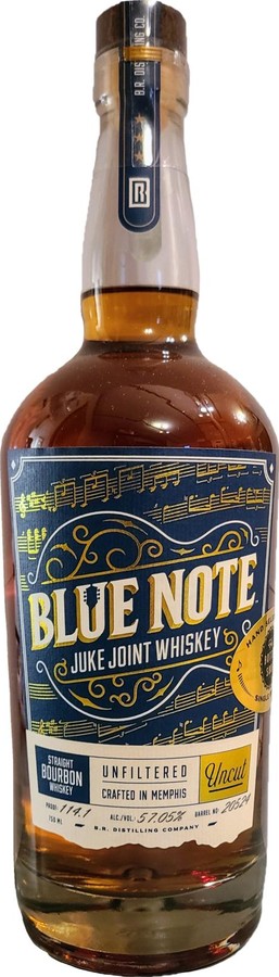 Blue Note Juke Joint Whisky Uncut Unfiltered American Charred White Oak The Bottle Shop Georgia 57.05% 750ml