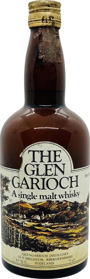 Glen Garioch 8yo Brown Dumpy Bottle Gasperoni Alberto Import Italy 43% 750ml