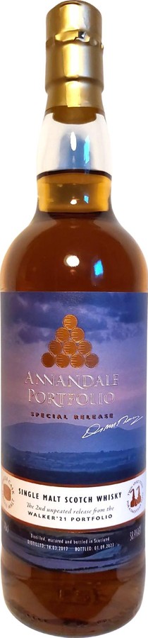 Annandale 2017 Portfolio Special Release STR 58.9% 700ml