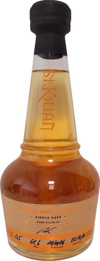 St. Kilian 2016 Handfilled Single Cask Garnison Brothers 61.6% 500ml