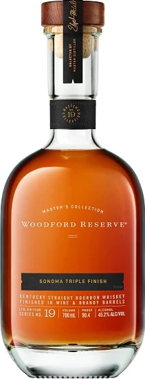 Woodford Reserve Sonoma Triple Finish Master's Collection Pinot Noir Brandy and red wine barrels 45.2% 700ml