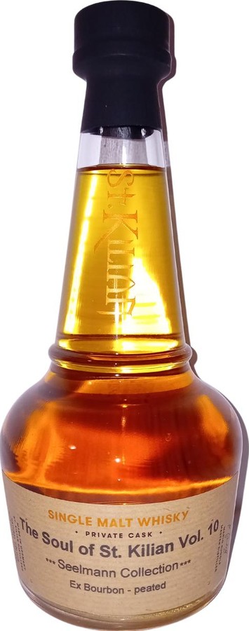 St. Kilian 2017 Private Cask Bottling Ex Bourbon peated Alfred Seelmann 59% 500ml