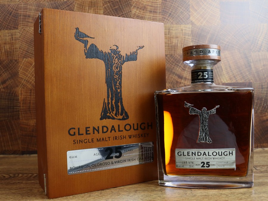 Glendalough 25yo Single Malt Irish Whisky Cask 1/2 46% 750ml