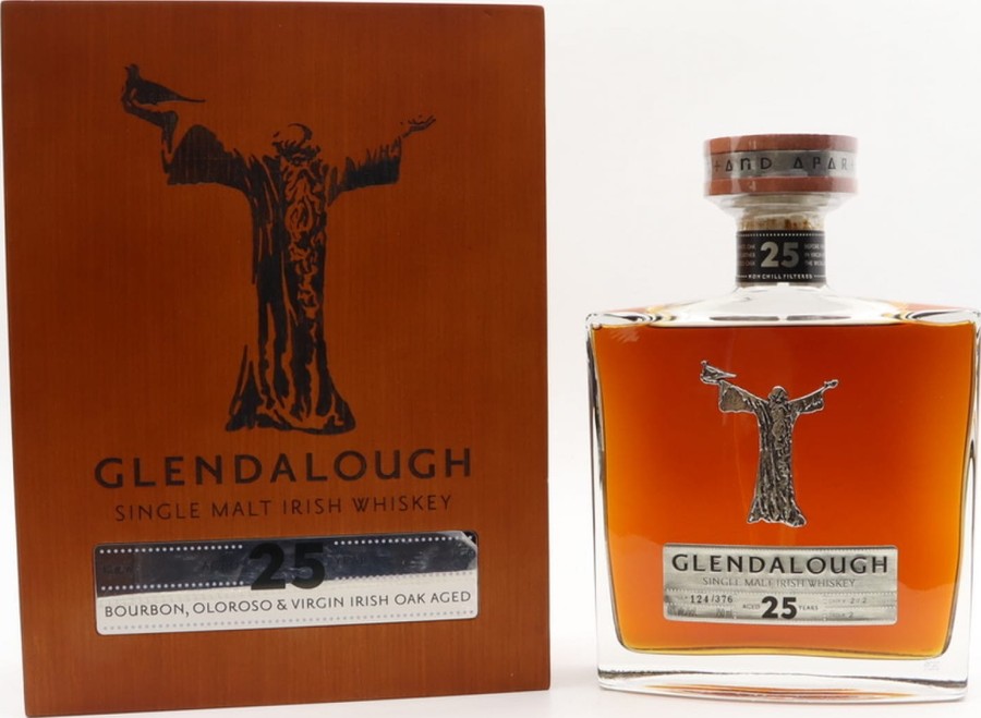 Glendalough 25yo Single Malt Irish Whisky Cask 2/2 46% 750ml