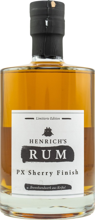 Henrich's Rum PX Sherry Finish 40% 500ml