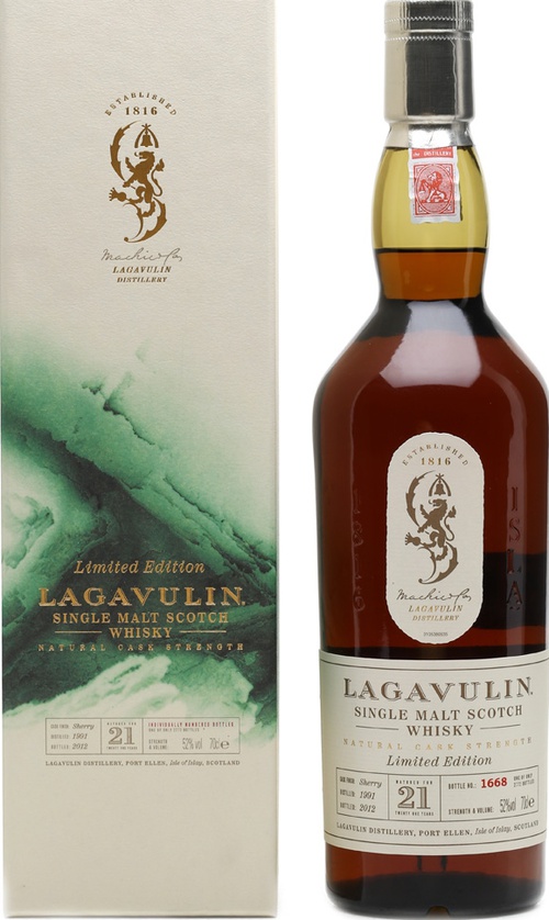 Lagavulin 1991 Diageo Special Releases 2012 52% 700ml