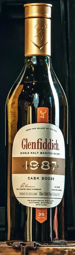 Glenfiddich 1987 Archive Collection Refill American Oak Hogshead 35yo 53.7% 700ml