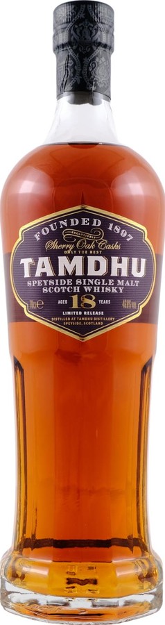 Tamdhu 18yo Oloroso Seasoned Sherry 46.8% 700ml